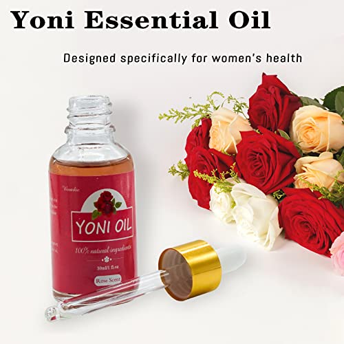 2 Packs Yoni Oil for Women, All Natural Feminine Oil Intimate Deodorant for Women, Ph Balanced Wovarkie