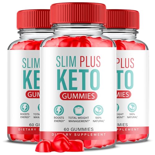 (3 Pack) Slim Plus Keto ACV Gummies, Slim Plus Keto Gummies for Weight Loss Reviews Titan Labs
