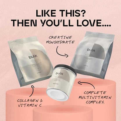 Bulk Pure Whey Protein Powder Shake, Berries and Cream, 2.5 kg, Packaging May Vary Bulk