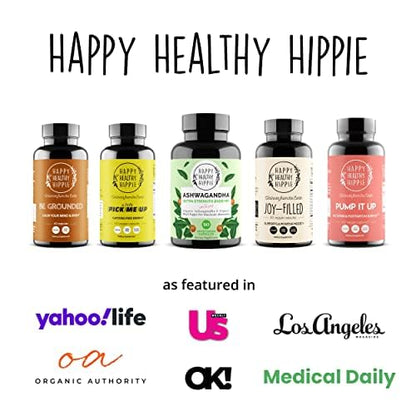 Happy Healthy Hippie Hormone Balance for Women - PMS Support Supplement & Menopause Happy Healthy Hippie