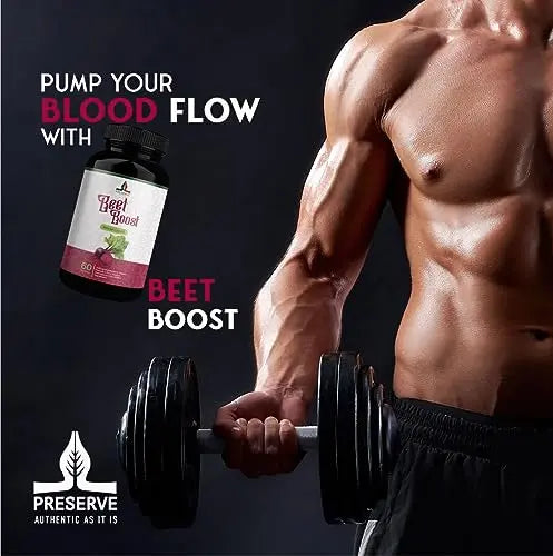 PRESERVE Organic Beetroot casules 16,000mg Per Serving, Natural Monthly Supplement PRESERVE