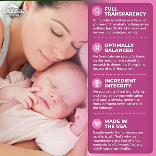 Zazzee PREGNOSITOL Powder, 183 Servings, 6 Month Supply, Premium Myo-Inositol Zazzee