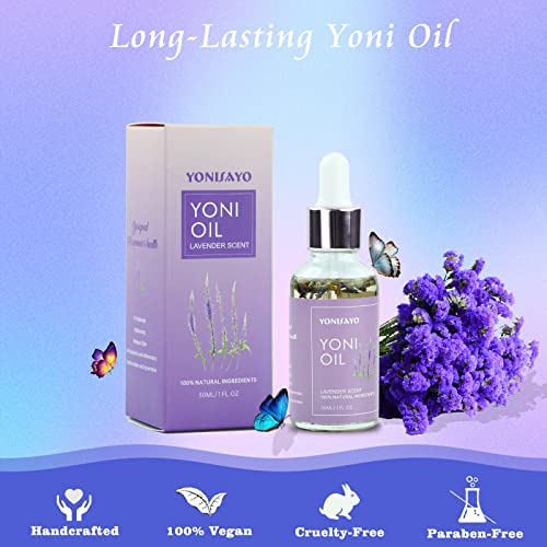 2 Packs Yoni Oil for Women, All Natural Feminine Oil Intimate Deodorant for Women, Remove Odor, Ph Balanced yonisayo