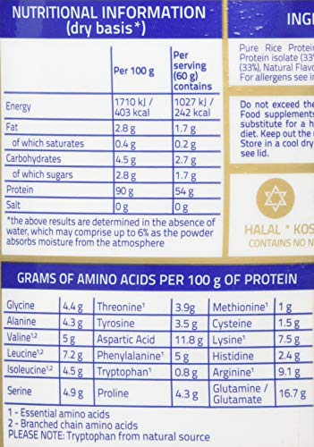 Nutrisport Aspartame Free 90 Plus Vegan Strawberry Protein Powder, 908 g Nutrisport