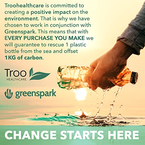 Troo Marine Collagen Supplement - 60 High Strength Capsules 1200mg Serving - Hydrolysed Marine Collagen Peptides with Vitamin C Troo Health CareBuy Supplements Australia