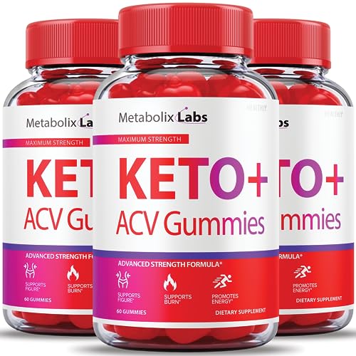 (3 Pack) Metabolix Labs Keto Acv Gummies, Metabolics Labs Keto Gummies, Metabolix Labs Healthly