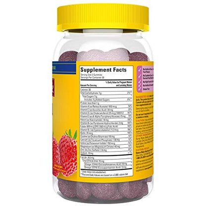 Nature Made Prenatal Gummies with DHA and Folic Acid, Prenatal Vitamin and Mineral Supplement Nature Made