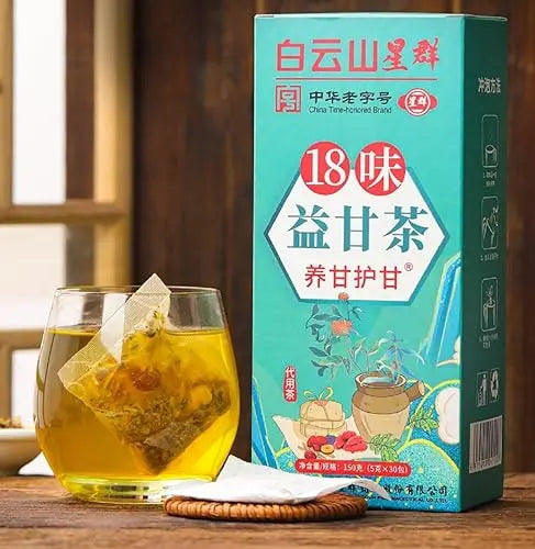 18 Flavors Liver Care Tea,Tea Extracted From 18 Kinds of Herbs Nourish The Liver and Protect HuaQing