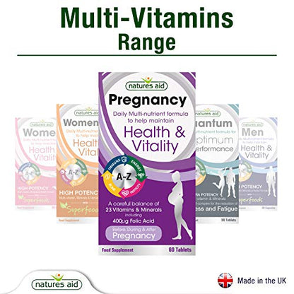 Natures Aid Prenatal Support , 60 Tablets Natures Aid
