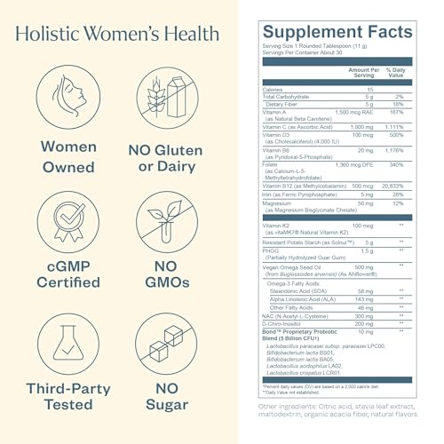 BOND Hormone Balance for Women - Prenatal Vitamins - Supports Menstrual Cycles BOND