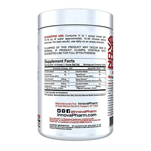 InnovaPharm NOVAPUMP (Unicorn Candy) - 11.2 Ounces InnovaPharm