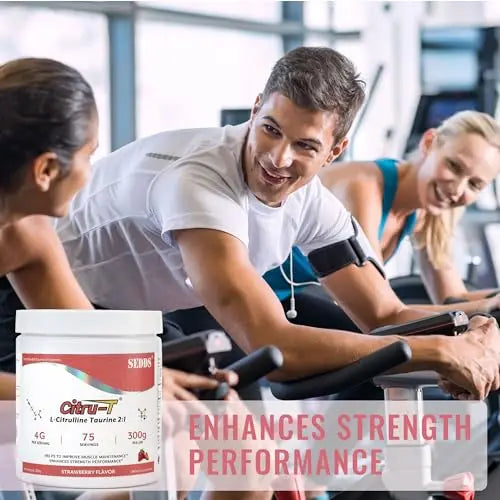 SEDDS Strawberry-Flavored L-Citrulline Taurine 2:1, L Citrulline Powder, Unflavored Vegan SEDDS