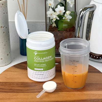 100% Pure Collagen Powder Protein Peptides - General Healthcare 300g Supplement General Healthcare