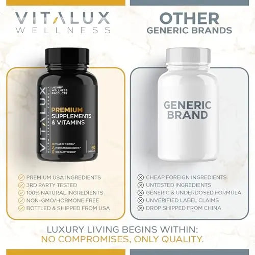 VITALUX || Premium Thermogenic Energy Burn || Metabolism Support, Boost Energy Levels EPN Supplements