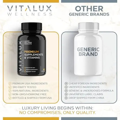 VITALUX || Premium Thermogenic Energy Burn || Metabolism Support, Boost Energy Levels EPN Supplements
