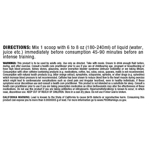 ALLMAX MUSCLEPRIME, White Raspberry - 266 g - Advanced Grade Pre-Workout ALLMAX Nutrition