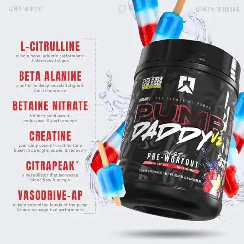 RYSE Up Supplements Signature Series Pump Daddy V2 | Official Noel Deyzel Non Stim RYSE Up Supplements