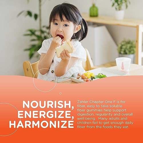 Zahler - Fiber Gummies for Adults & Kids (60 Count) Certified Kosher Adult & Kids Fiber Gummy Zahler