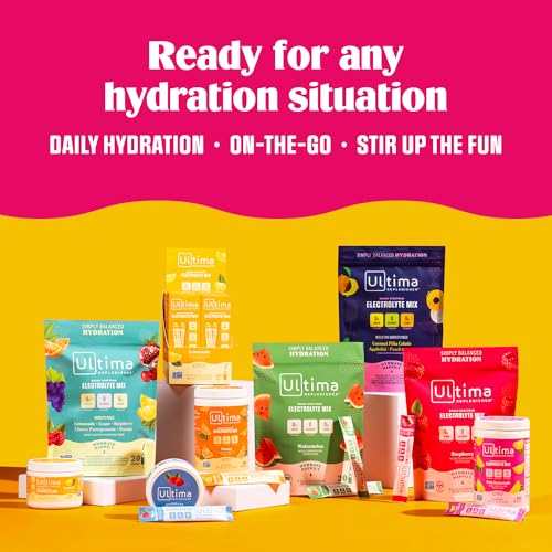 Ultima Replenisher Daily Electrolyte Drink Mix – Orange, 30 Servings – Hydration Powder Ultima ReplenisherBuy Supplements Australia
