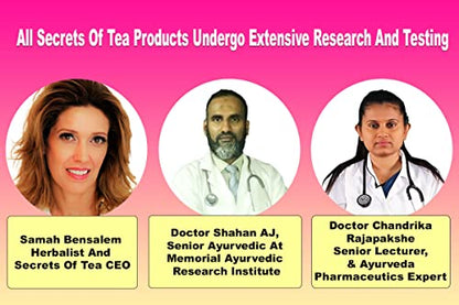 Secrets Of Tea Vidalocity Women's Fertility Support - Natural Blend with D-Chiro-Inositol Secrets Of Tea