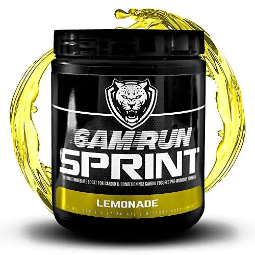 6AM Run Sprint - Pre Workout Powder for Instant Energy Boost for Cardio and Focus 6AM Run