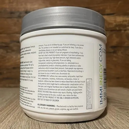 IMMUNEGY - PRE-Sport Performance Pre-Workout Formula (Blue Raspberry Delight) IMMUNEGY