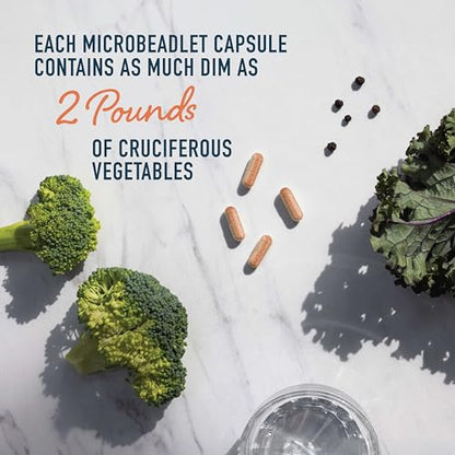 DIM Supplement 200 mg | Delayed-Release Microbeadlets | Hormone Balance for Women & Men SMNutrition