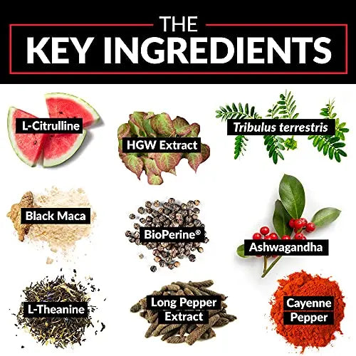 FORCE FACTOR Score!, 2-Pack, Nitric Oxide Supplement for Men, Nitric Oxide Booster Force Factor