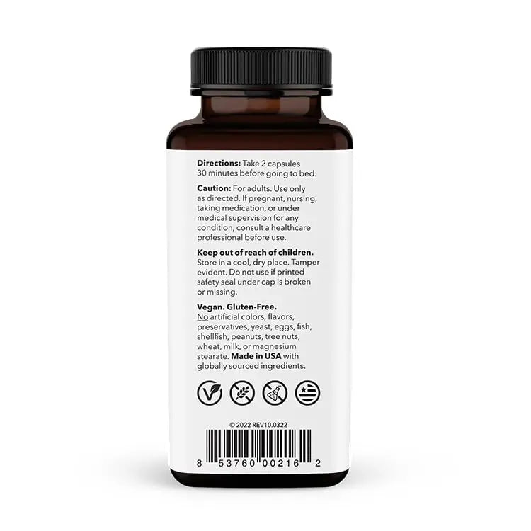 Rest-ZZZ - Powerful Sleep Support Supplement - Fall Asleep & Stay Asleep - Calms Nervous System LifeSeasons