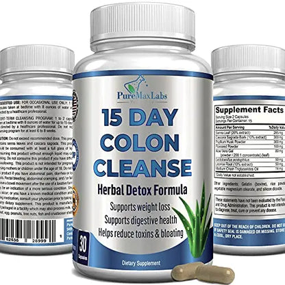 YUMMYVITE 15 Day Colon Cleanse and Detox, Herbal Detox Formula, Supports Weight YUMMYVITE