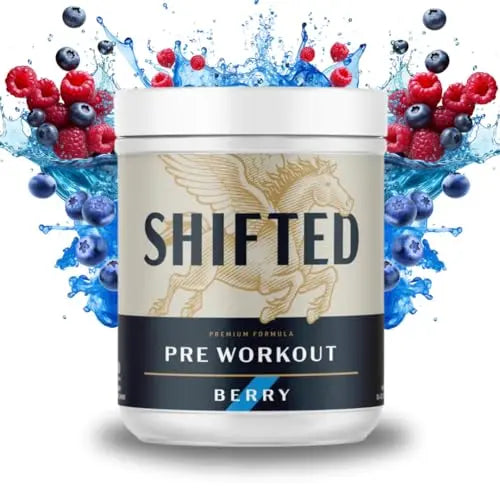 SHIFTED Premium Pre Workout Powder, Energy & Focus Supplement with Creatine Monohydrate SHIFTED