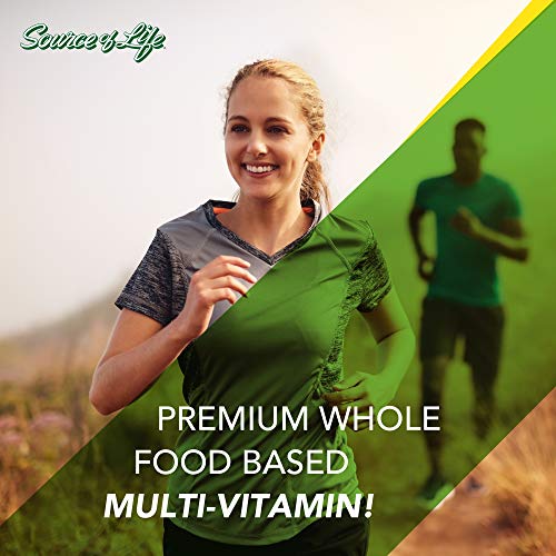 NaturesPlus Source of Life Prenatal - 800 mcg Folate, 180 Vegetarian Tablets Nature's Plus