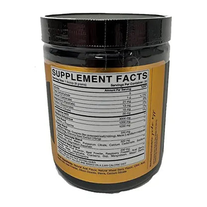 Gold BJJ PreRoll - Jiu Jitsu Pre Workout Supplement for Energy, Focus, and Endurance Gold BJJ