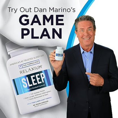 Relaxium Sleep Aid, 30-Day Supply, Dietary Supplement, Better Sleep, Magnesium RelaxiumBuy Supplements Australia