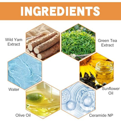 Zrayuler 70g Wild Yam,Wild Yam for, Wild Yam Organic for Women Promoting Perimenopause Zrayuler