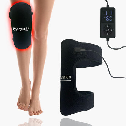 Foyuankin 660nm Red Light Therapy Pad for Joints, 850nm Infrared Light Benefits for Joint