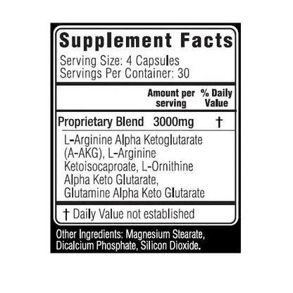 Nitro XL | Nitric Oxide Bodybuilding Supplement – with L-Arginine | Build Muscle Mass Nitro XL