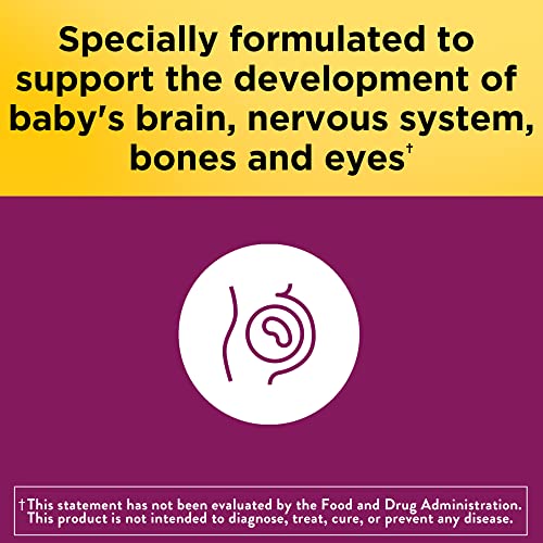 Nature Made Prenatal Gummies with DHA and Folic Acid, Prenatal Vitamin and Mineral Supplement Nature Made