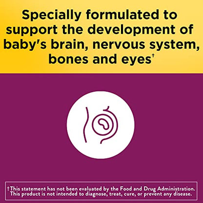 Nature Made Prenatal Gummies with DHA and Folic Acid, Prenatal Vitamin and Mineral Supplement Nature Made