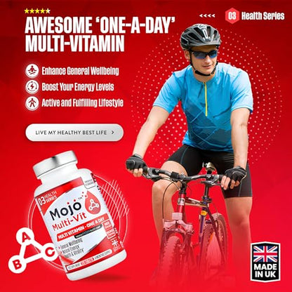 𝗠𝗢𝗝𝗢™ 𝗠𝘂𝗹𝘁𝗶-𝗩𝗜𝗧 - 𝟭𝟮𝟬𝘅 '𝗢𝗻𝗲 𝗮 𝗗𝗮𝘆' 𝗠𝘂𝗹𝘁𝗶-𝗩𝗶𝘁𝗮𝗺𝗶𝗻 & Minerals for Women Men - Enhance Mojo