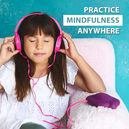 Zenimal Kids Meditation Audio Player - Patented Screen-Free Mindfulness Device with 9 Audio Meditations Zenimal