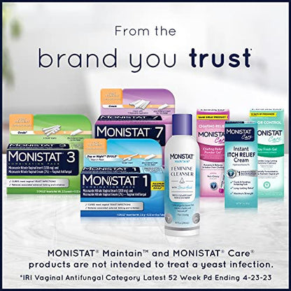 Monistat 3 Day Yeast Infection Treatment for Women, 3 Miconazole Suppository Inserts & External MonistatBuy Supplements Australia
