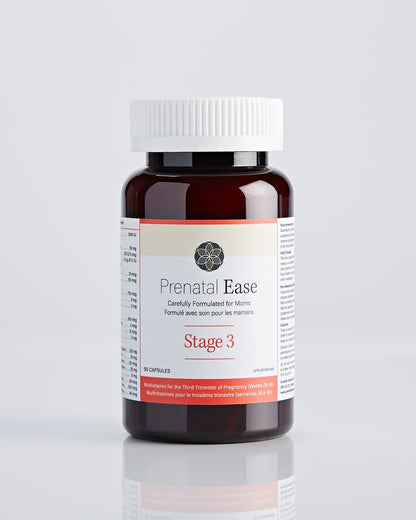 Prenatal Ease Stage 3, Third Trimester Multivitamin, Contains Methylfolate and Chromium, 45-Day Supply Prenatal Ease