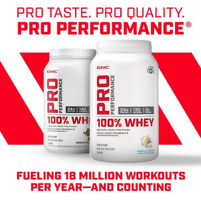 GNC Pro Performance 100% Whey Protein Powder - Creamy Strawberry, 25 Servings GNCBuy Supplements Australia