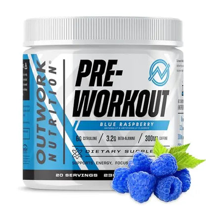 Outwork Nutrition Pre-Workout Supplement with Nootropics - Energy & Mental Focus Outwork Nutrition