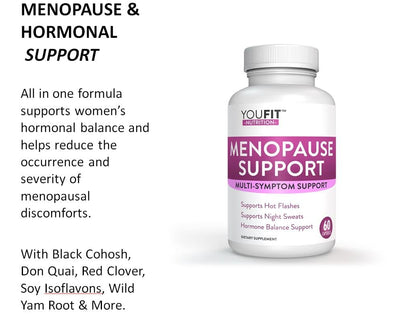 YouFit Nutrition Menopause Relief Capsules for Women - Natural Menopause Supplements YouFit Nutrition