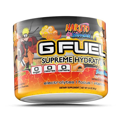 G Fuel Naruto Sage Mode Electrolytes Powder, Water Mix for Hydration, Energy and Focus G fuel
