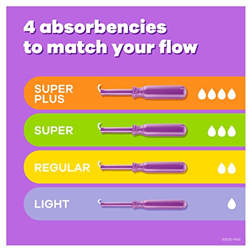 Tampax Radiant Tampons Multi Pack with LeakGuard Braid, Light/Regular Absorbency, Unscented, 26 Count TampaxBuy Supplements Australia